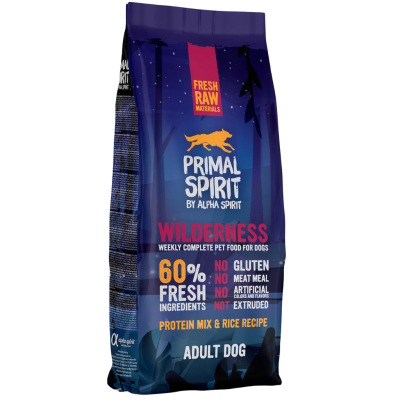 Primal Spirit 60% Wilderness 12 kg
